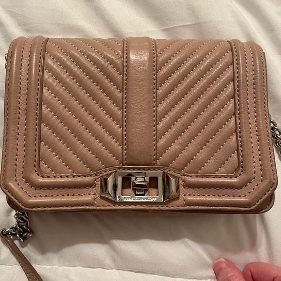 Rebecca Minkoff Chevron Quilted Crossbody - Picture 1 of 13